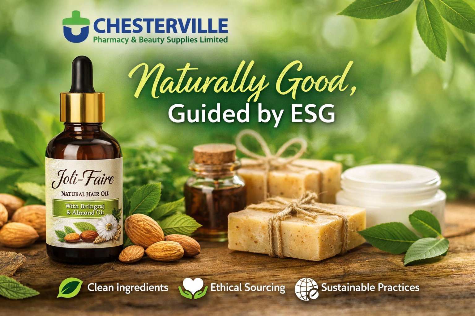 Chesterville Pharmacy & Beauty Supplies Limited: Naturally Good, Guided by ESG